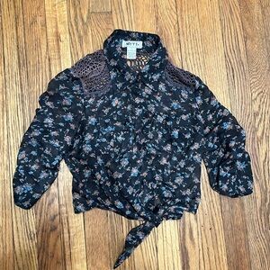 Myth Floral Blouse Top
